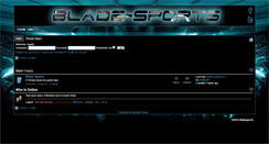 Desktop Screenshot of blade-sports.info